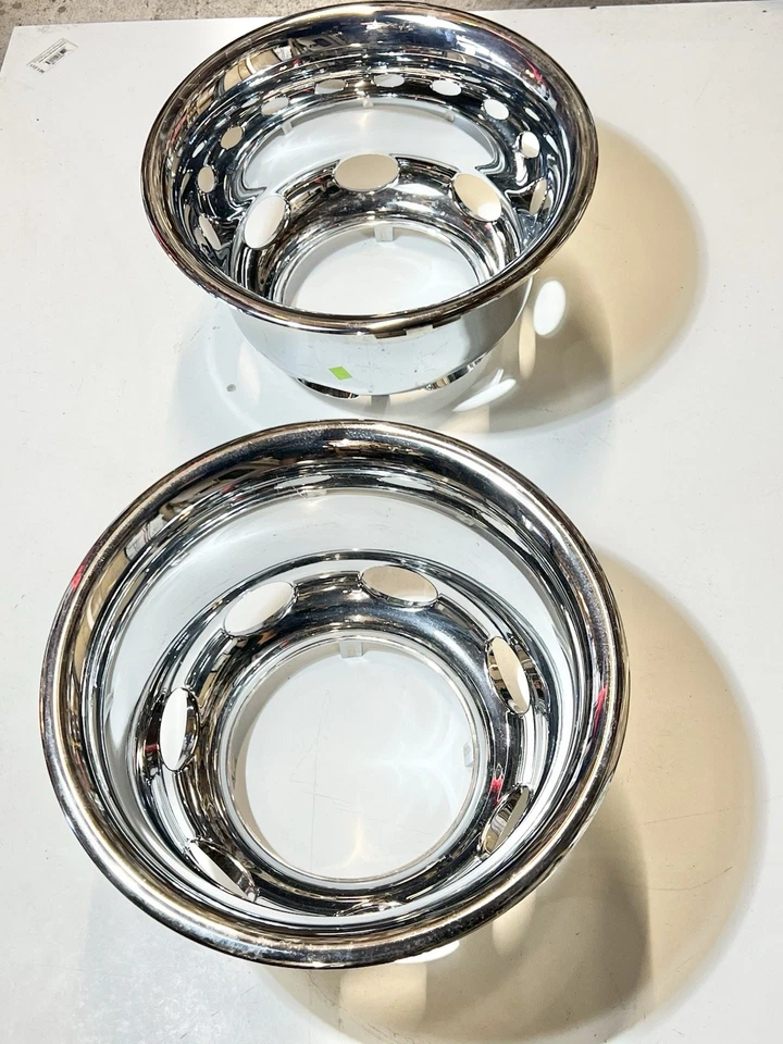 Dodge Ram 3500 2000-2002 doble tapacubos trasero anillo rueda simulador 52106449AA (2) Foto 3 de 4