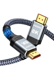 Highwings 8K 60Hz 2.1 HDMI Cable 35FT 48Gbps Ultra High Speed for PS5 Monitor