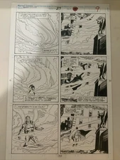 Marc Spector: Moon Knight 27 Pg 7 Original Art Moon Knight Ron Garney