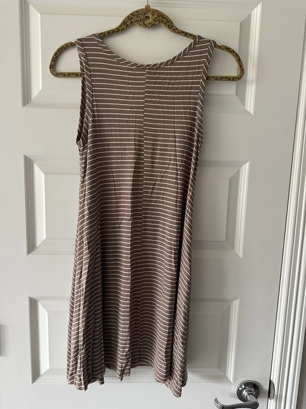 UNDERCOVER Grazioso abito estivo senza maniche nuovo con etichetta discreto stretch morbido taglia S