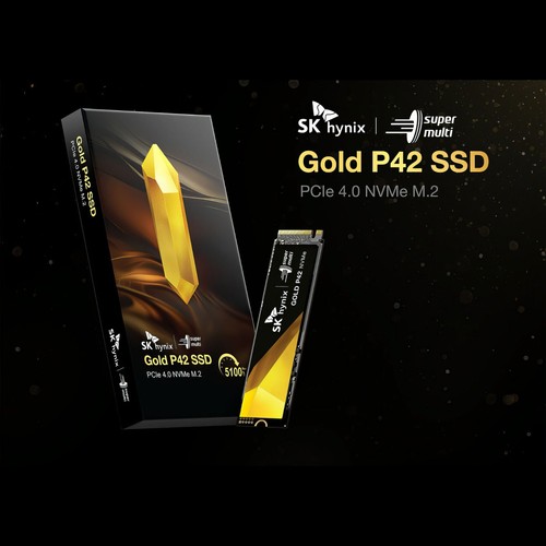 SK hynix Gold P42 M.2 NVMe 2280 SSD 1TB TLC Read 5100MB/s Solid State Drive - Picture 3 of 4