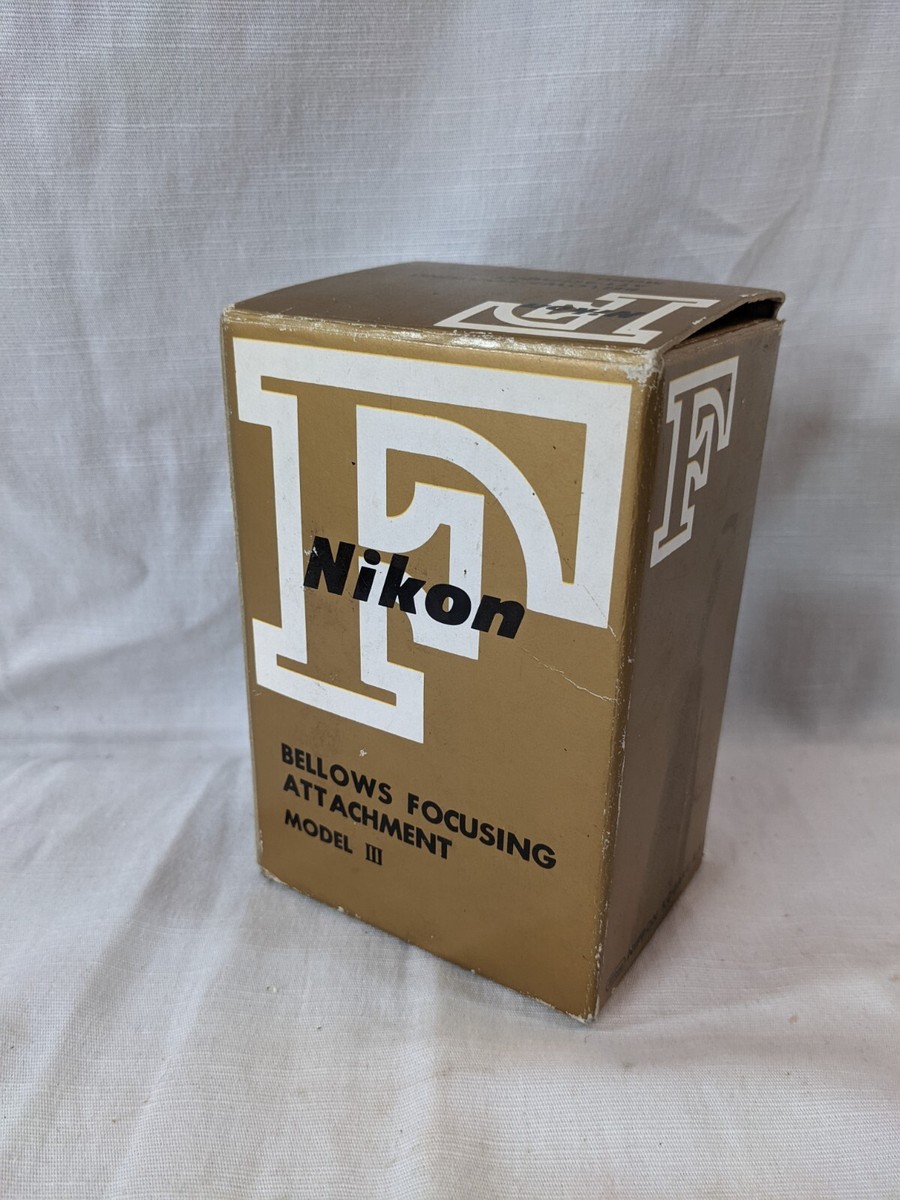 フィルムカメラ bellows focusing attachment model III Nikon F Bellows PB-3 Focusing Attachment Model III | eBay
