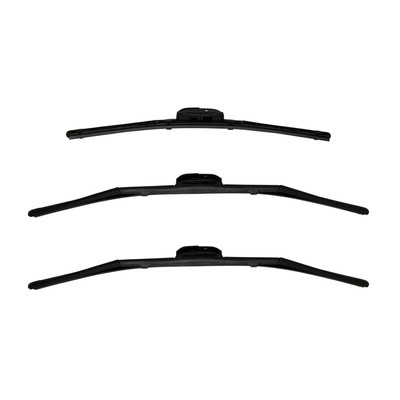 For 12-18 640i Base Coupe Sentry Windshield Wiper Blade Front & Rear 3pc Set