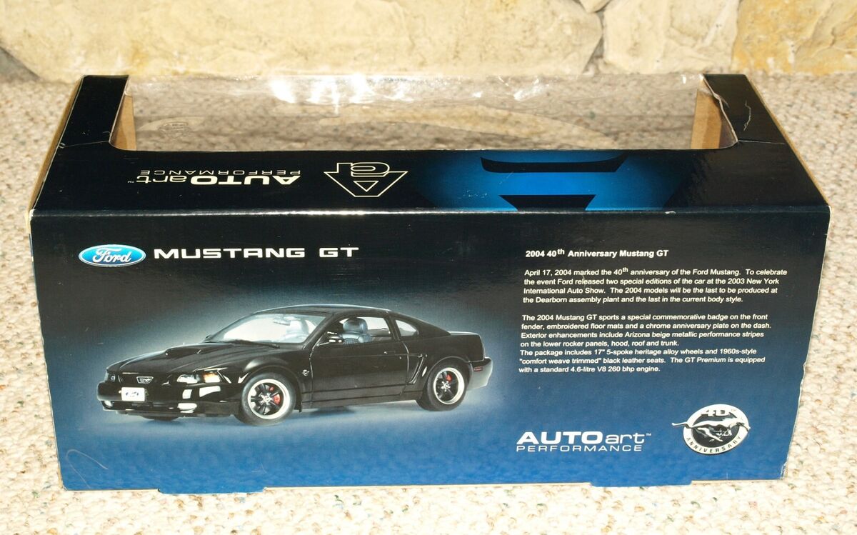 Autoart Ford Mustang GT Diecast Car 1:18 Black | eBay Autoart Ford Mustang GT Diecast Car 1:18 Black | eBay