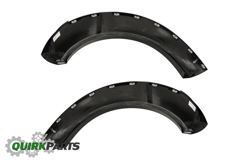 07 11 DODGE NITRO FRONT LEFT RIGHT FENDER FLARE WHEEL WELL MOLDING OEM MOPAR