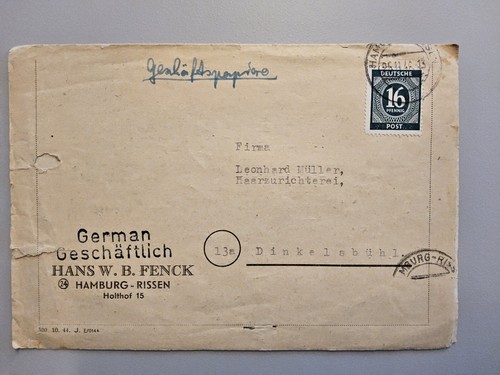 Sammlung Briefe / Belege Allierte Besetzung / Gemeinschaftsausgaben m.... - Bild 14 von 17