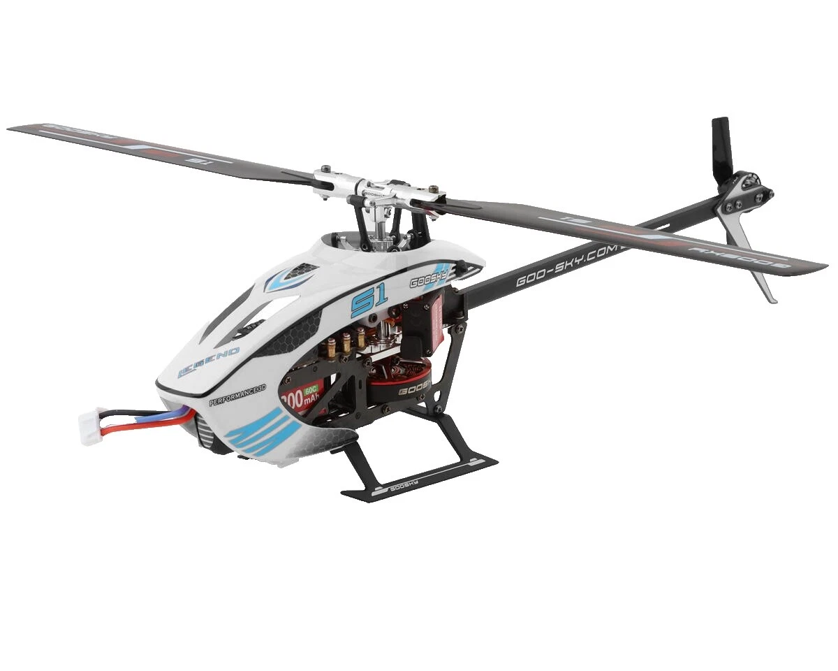 Ready-to-Go White Hobby RC Helicopter Models & Kits
