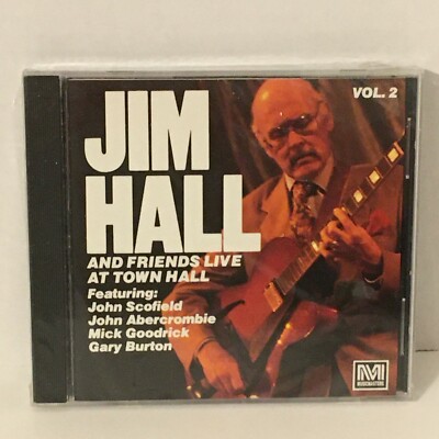 Live at Town Hall, Vol. 2 by Jim Hall (CD, Sep-1991, Musicmasters) New Sealed