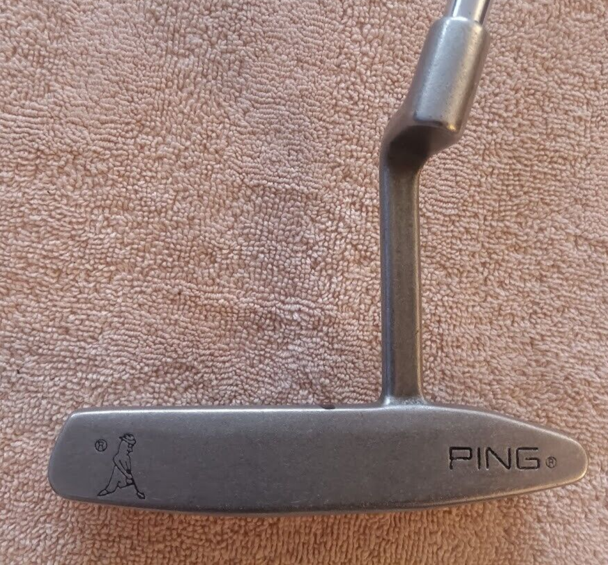 TZ GOLF - VINTAGE RARE PING ANSER 5 STEEL 35” BLADE PUTTER W
