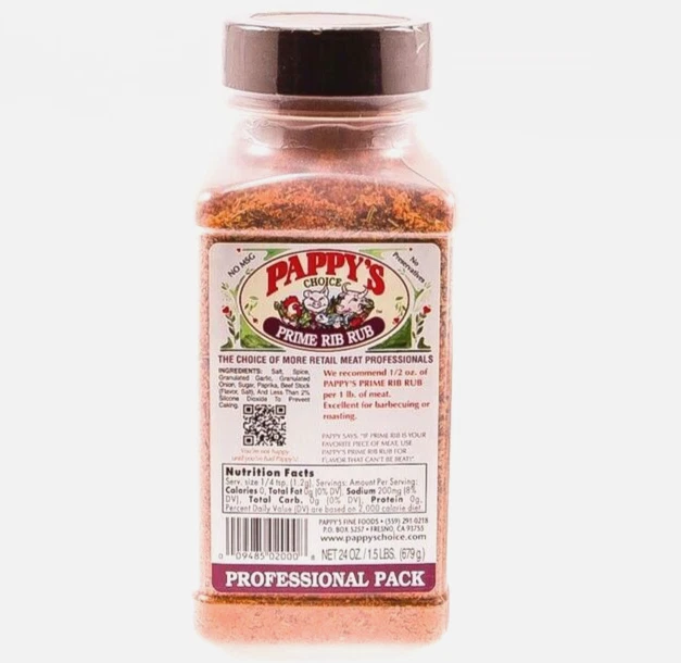 Prime rib seasoning shop rub