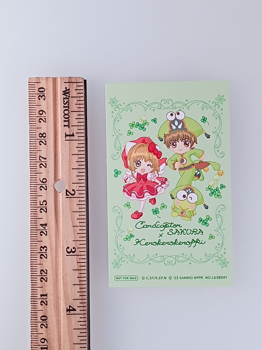 Keroppi Sakura Syaoran Li, Sanrio × Cardcaptor Sakura Card Flower