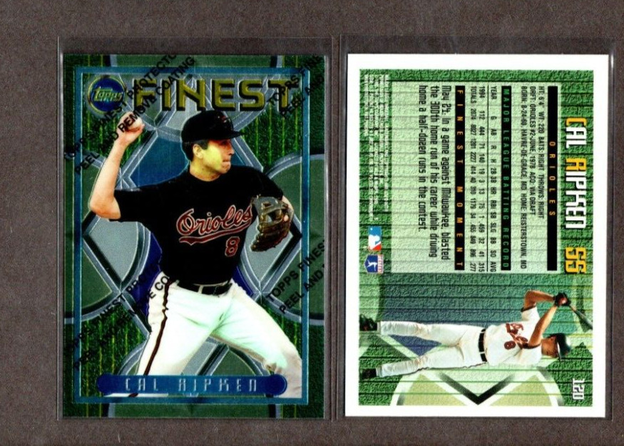 1995 Topps Finest CAL RIPKEN JR #120  [Mint] QTY