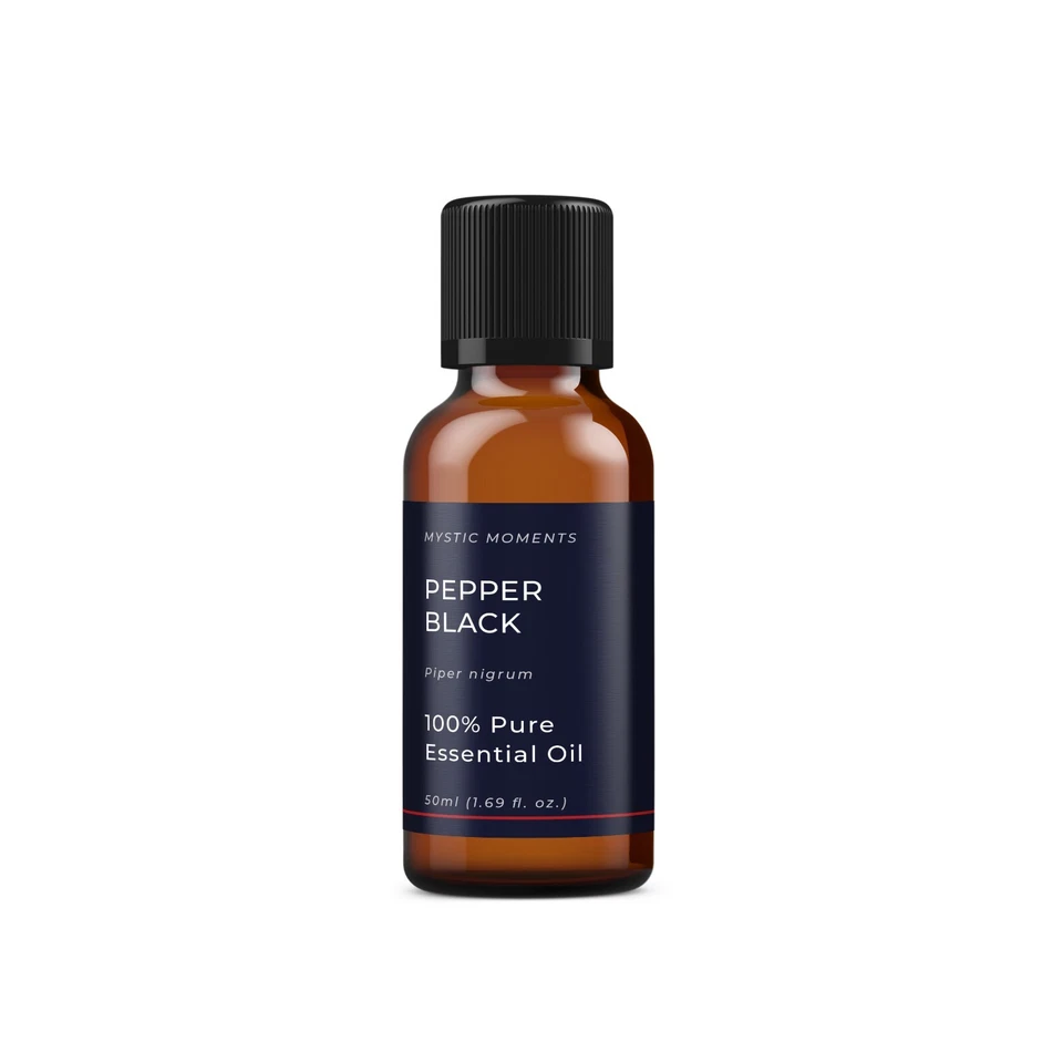 Mystic Moments Huile Essentielle Poivre Noir Pure 100% - 50 ml - Photo 2/4