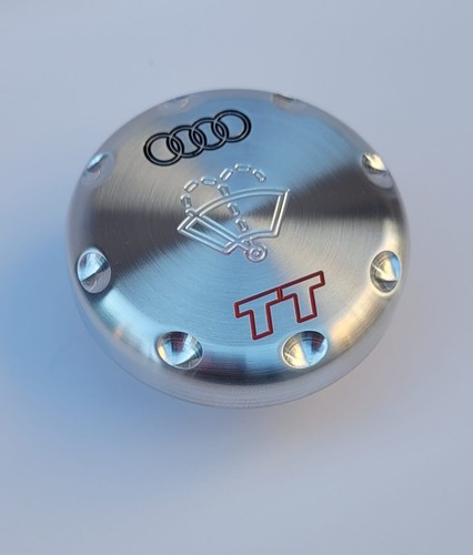 TAPA DE LAVADO DE PANTALLA DE ALUMINIO BILLET PARA MK1 AUDI TT 180/225/V6 - ESTILO COMPARTIMIENTO DEL MOTOR - Imagen 1 de 5
