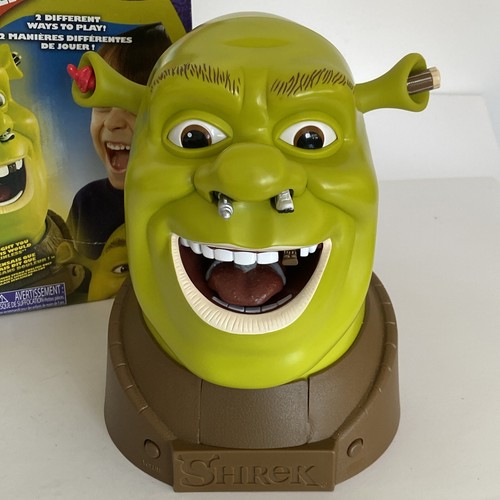 Shrek Brain Buster Game 2006 DreamWorks Talking Ogre Head, Complete Parts Works - Picture 3 of 17