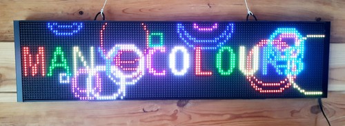 BIG Programmable Scrolling Display Sign Shop Window Over 4000 Full Colour LEDs - Picture 5 of 8