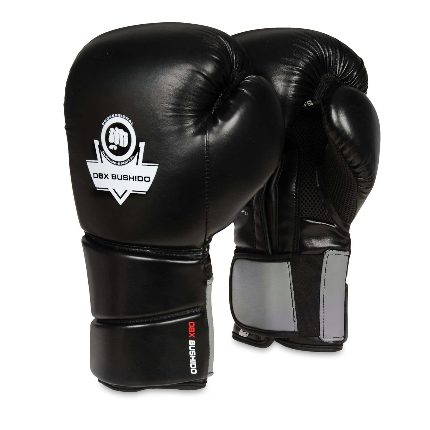 BOXHANDSCHUHE BUSHIDO ARB-407 BLACK/RED