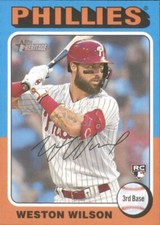 2024 Topps Heritage MINI  - Rookies Weston Wilson #105 (RC)