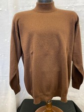 Jack Taylor Beverly Hills Men's Cashmere Sweaters Brown Size XL NWOT Scotland