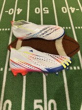 Adidas Predator Edge SG 'Al Rihla Pack' White GW1035 Men  s Sz 9