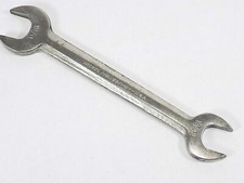 Vintage 11/16" & 19/32" nickel molybdenum OPEN END WRENCH Made in usa