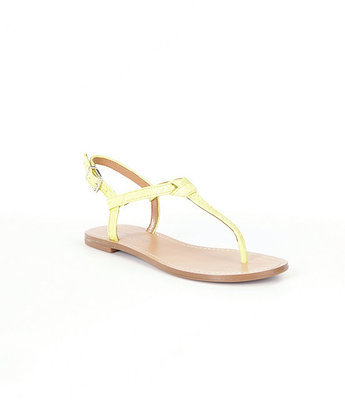 NWB Antonio Melani Sandals Yellow Size 7M Orig.$69.99