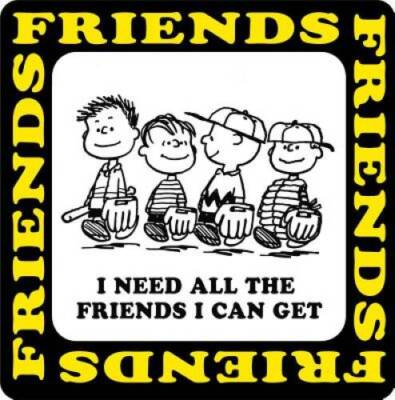 #ad I Need All The Friends I Can Get Peanuts Hardcover GOOD $5.56