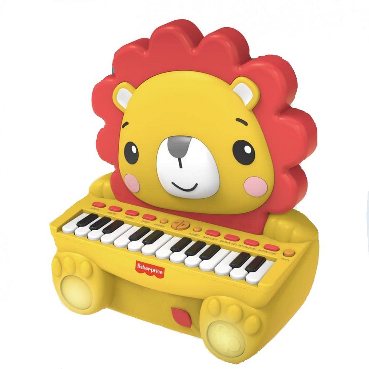 Pianoforte giocattolo Fisher Price Pianoforte Elettrico Leone [3 Unità]