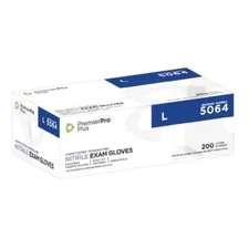 CASE OF 2000 Premier Pro Plus CHEMO TESTED Nitrile Exam Gloves, LARGE, 5064