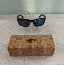 Costa Corbina Sunglasses CB11 Blue Mirrored 580 Lens Wrap 6S9057 Polarized 135mm