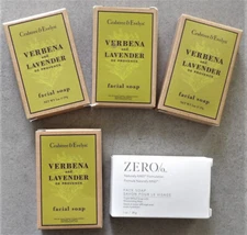 5 Crabtree & Evelyn Facia Soap + ZERO/0 Face Soap Naturally KIND - Triple Milled