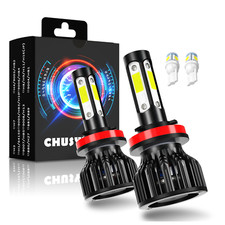 For Honda Insight 2009-2018 - H11 LED HEADLIGHT BULBS Low Beam 6500K Cool White