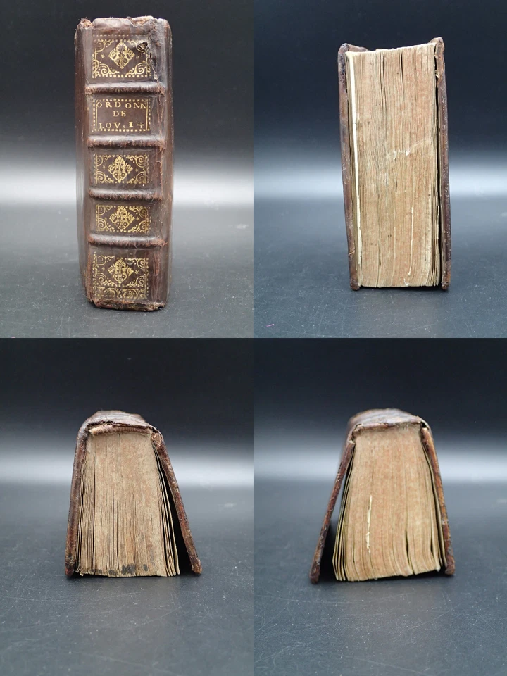 RARE MINIATURE ORDONNANCE DE LOUIS XIV 1667 Lois Avocat Justice Parlement Droit - Photo 3/4