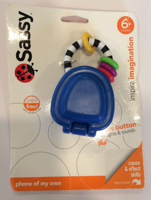 Sassy Phone of My Own Activity Toy Electronic Developmental Toy 6+ Months