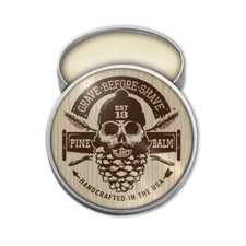 GRAVE BEFORE SHAVE Pine Scent Beard Balm Pine/Cedar wood scent  2 oz. 