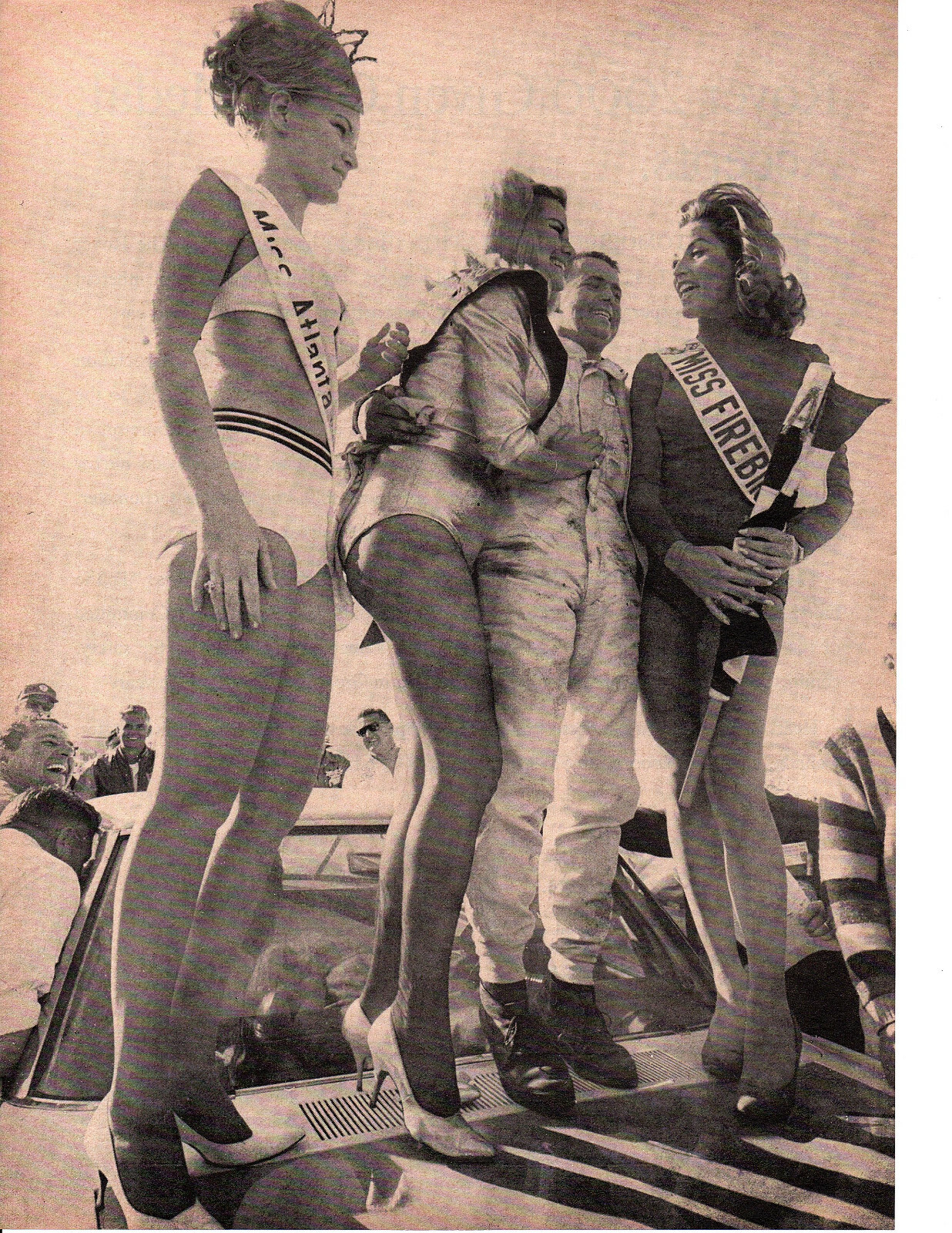 1966 Atlanta 500 NASCAR Winner Jim Hurtubise Original 3-Page Race Article