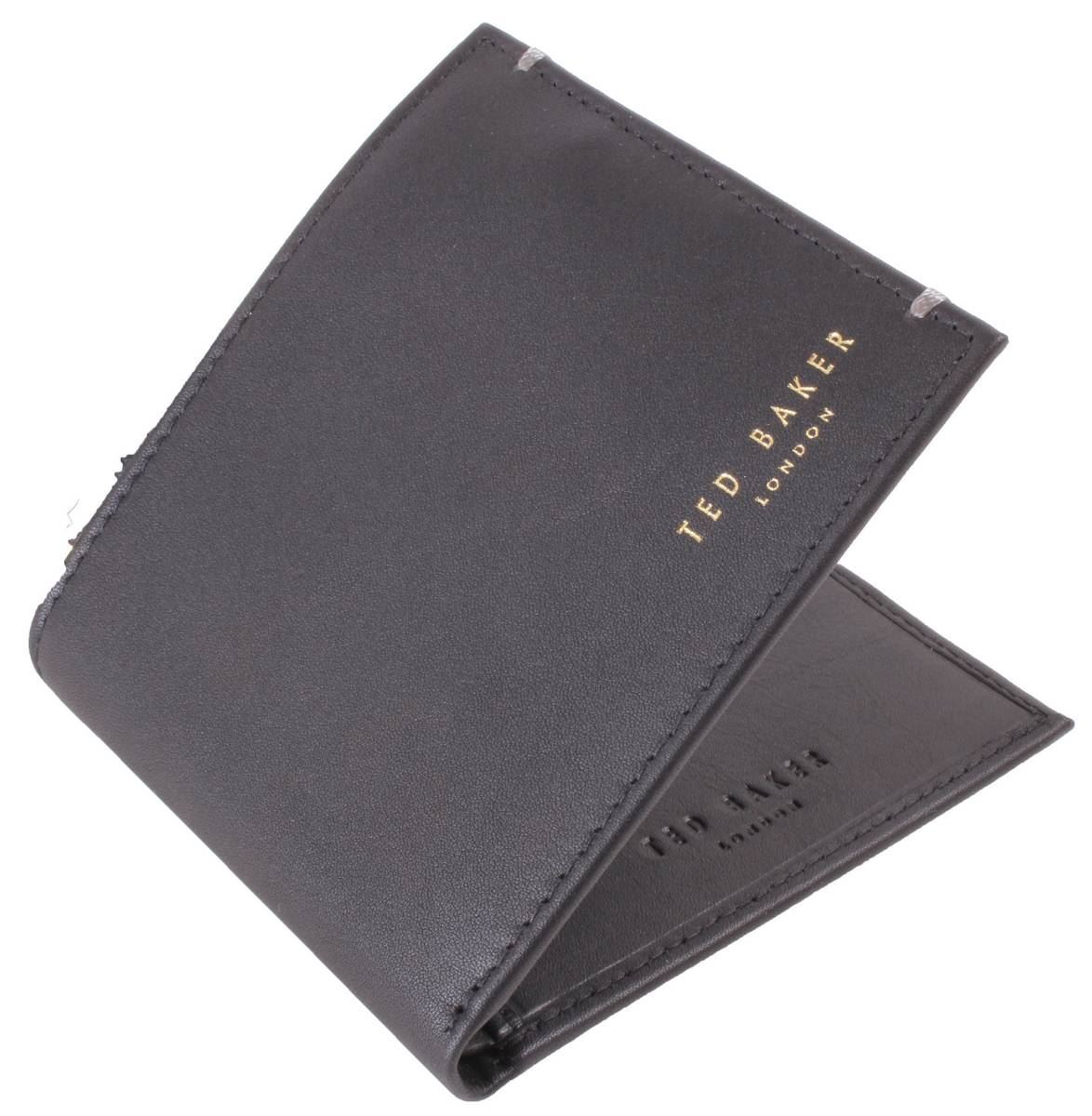 Ted Baker Mens Antoony Bifold Leather Wallet - Black | eBay Ted Baker Mens Antoony Bifold Leather Wallet - Black | eBay