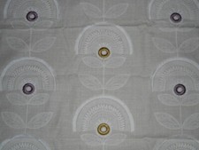 SCION / HARLEQUIN DESIGN 2.1 metres EMBROIDERED cushion curtain fabric remnant 