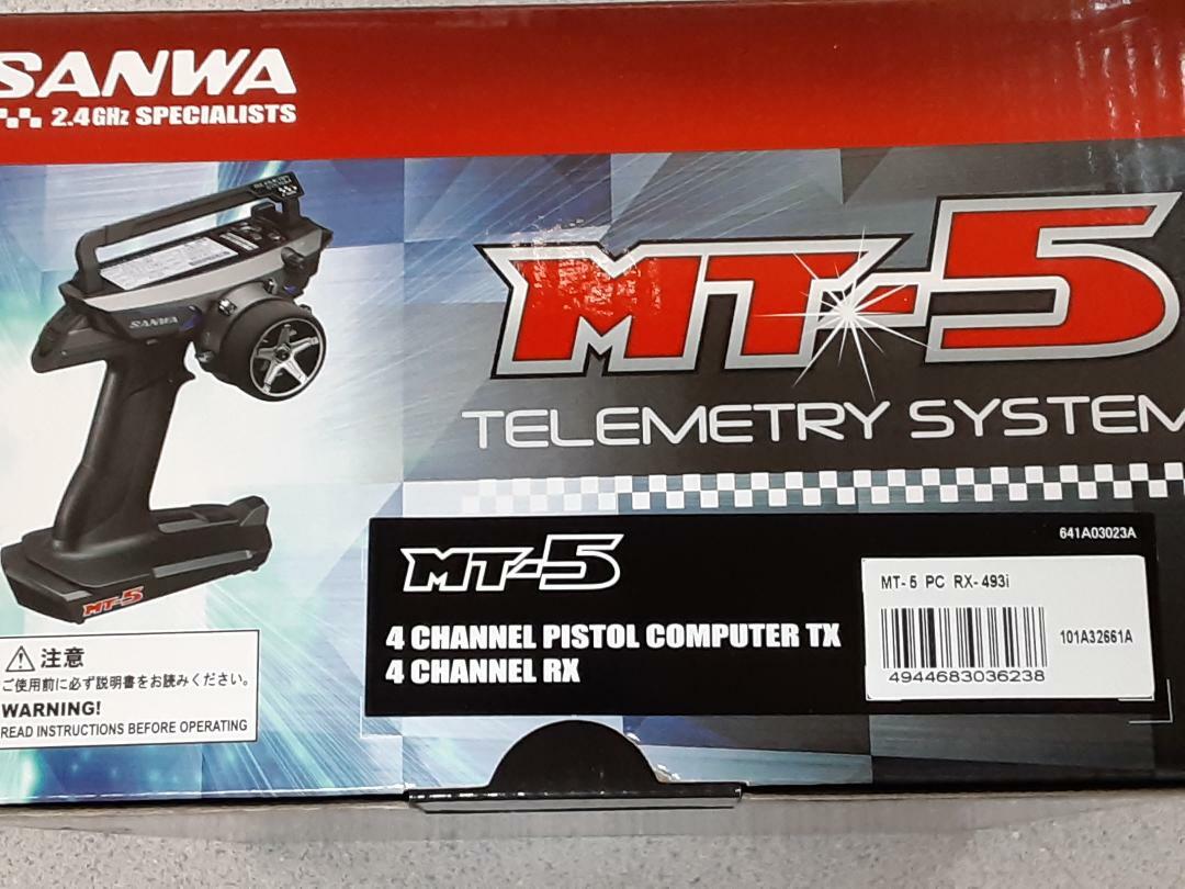 Sanwa/Airtronics MT-5 FH5 4-Channel 2.4GHz Radio System w/RX Sanwa/Airtronics MT-5 FH5 4-Channel 2.4GHz Radio System w/RX