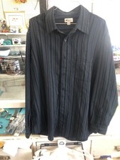 Haggar Clothing mens dress shirt long sleeve large