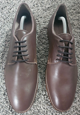Banana Republic - Brown Oxford Men\'s Shoes Banana Republic Shoes Brown Leather Wingtip Oxford Men main image 4