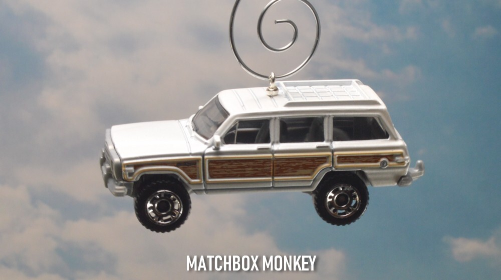 Vintage Style 80's Custom AMC Jeep Grand Wagoneer 4x4 Christmas