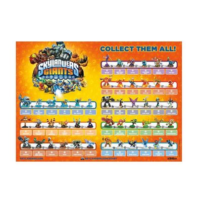 Skylander Printable Checklist