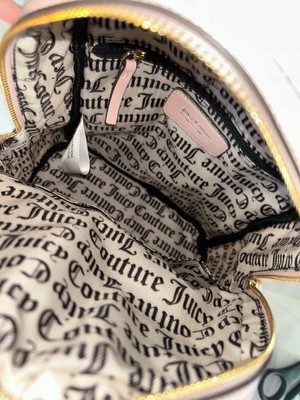 NEW ! NWT JUICY COUTURE Velour Royal Moment Medium Backpack  display picture 1