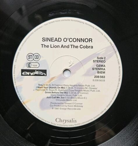 Sinéad O'connor - The Lion And The Cobra - LP - 1988 - Chrysalis - Bild 8 von 8