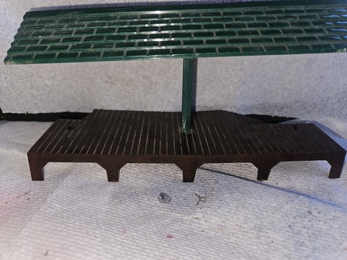 VINTAGE BACHMANN O/S SCALE PLASTICVILLE U.S.A. PASSENGER PLATFORM - Picture 3 of 15