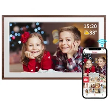 FRAMEO Digital Picture Frame- 15.6Inch Digital Photo Frame with 1920 * 1080 IPS 