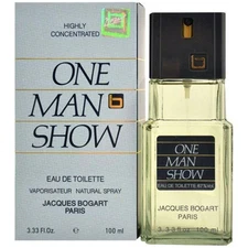 ONE MAN SHOW HIGHLY CONCENTRATED by Jacques Bogart Cologne 3.3 / 3.4 oz NEW IN B