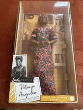 Barbie: Inspiring Women - Maya Angelou  Poet Laureate - 13 Inch Doll