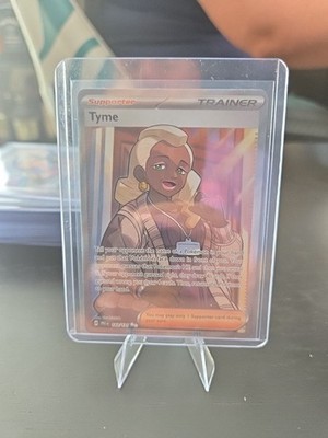 Tyme Prismatic Evolutions 143/131 Full Art Trainer Pokemon Card MINT